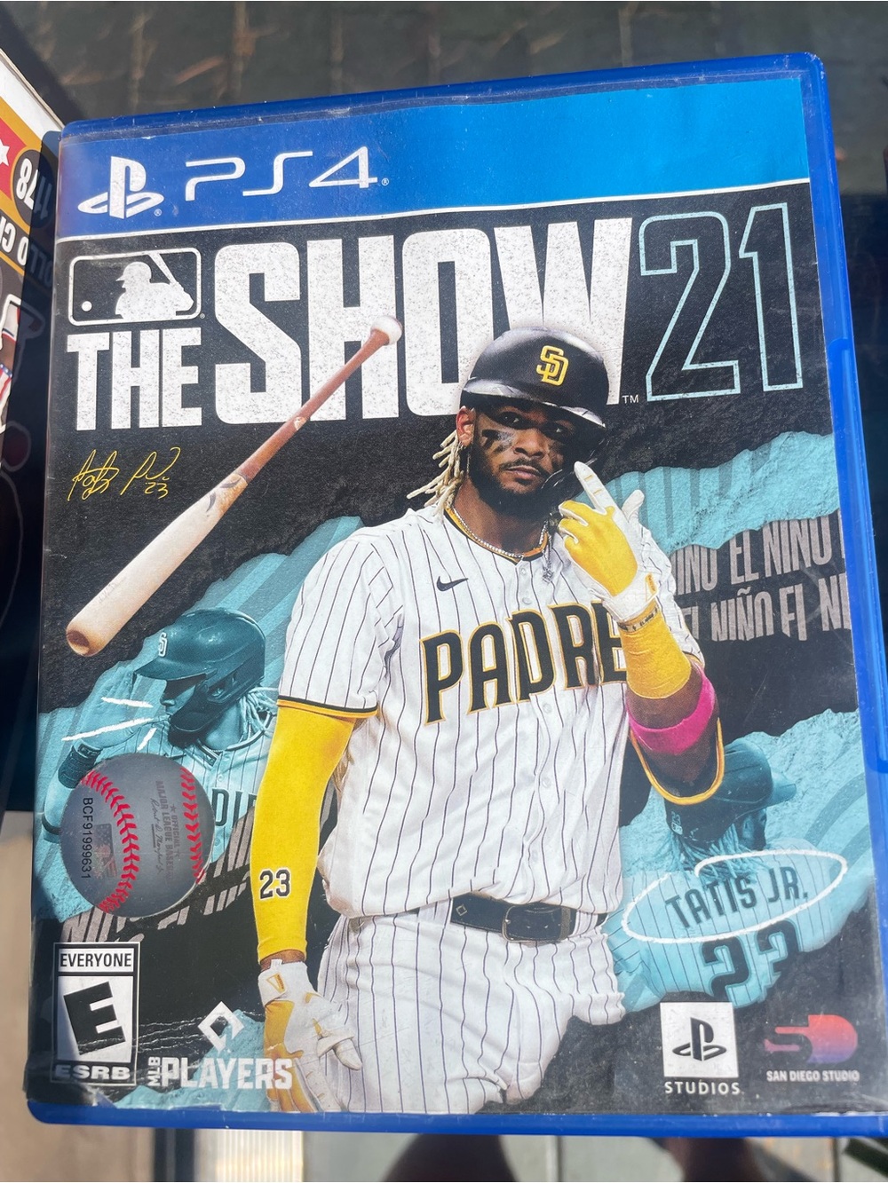 MLB The Show 21 (PS4) - San Diego Padres Fernando Tatis Jr. Cover - Yellow/Black